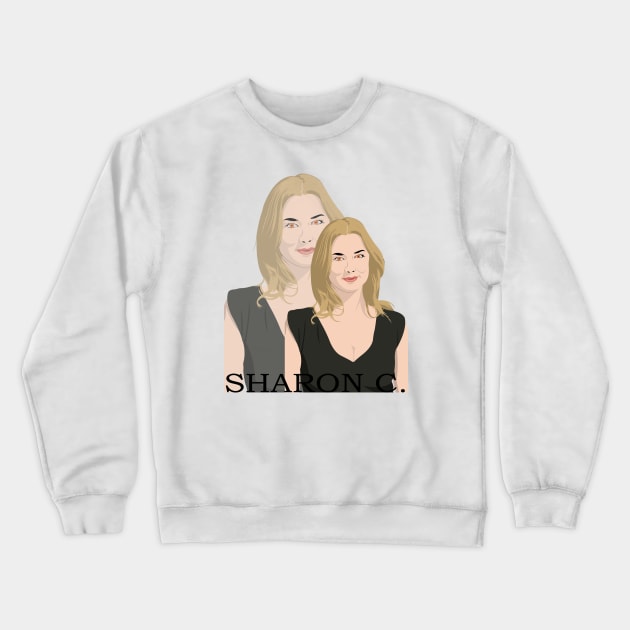 Sharon C. Crewneck Sweatshirt by SanTees